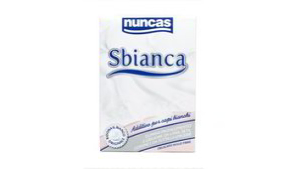 Nuncas Sbianca additivo per capi bianchi