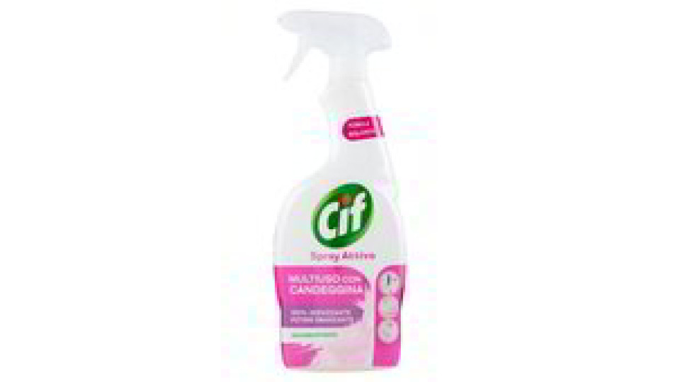 Cif Spray Attivo con Candeggina Ricarica