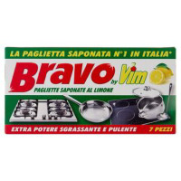 Bravo, sgrassante pagliette saponate al limone