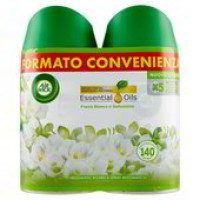 Air Wick Fresh Matic Ricarica Spray Automatico, Fresia e Gelsomino