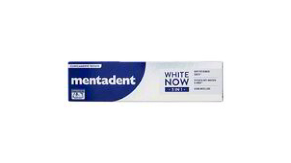 Mentadent Dentifricio White Now