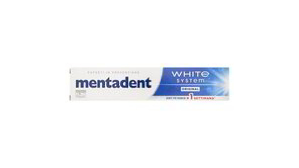 Mentadent - Dentifricio, White System