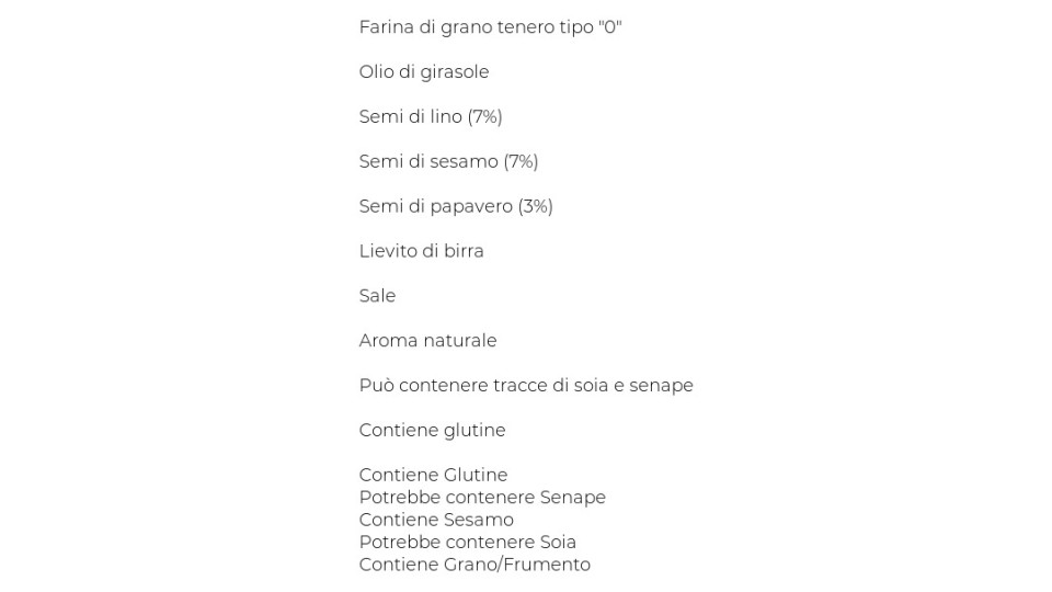 prato Bio Filoncini Rustici ai tre Semi