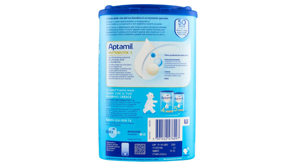 APTAMIL 3 LATTE DI CRESCITA in Polvere