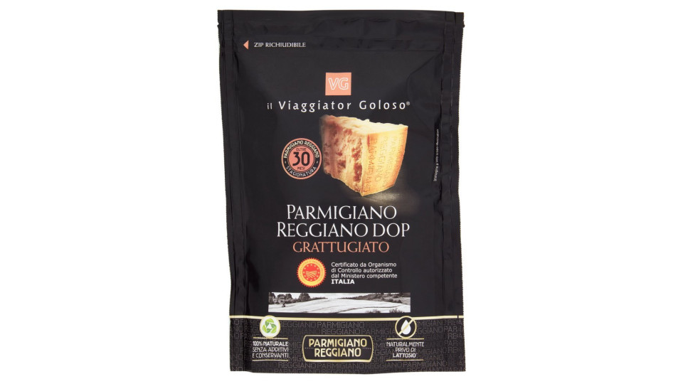 PARMIGIANO REGGIANO DOP 30 MESI grattuggiato il Viaggiator Goloso