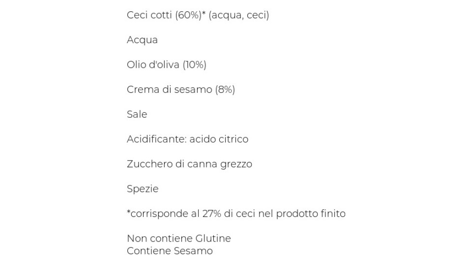 Cucina Esselunga Hummus di ceci 130 g