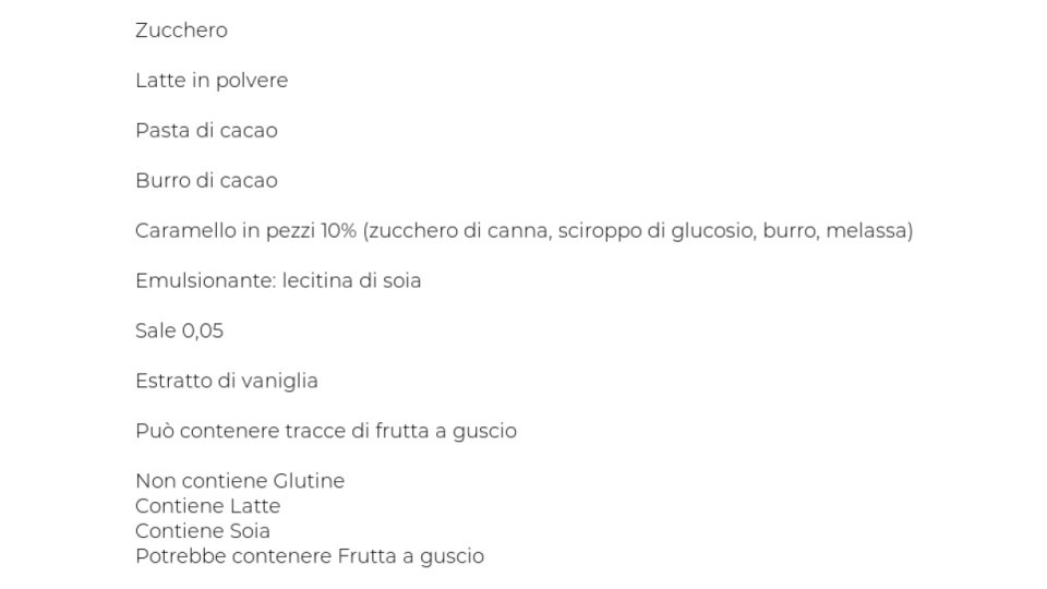 Cioccolato al latte con caramello e sale rosa di Maras