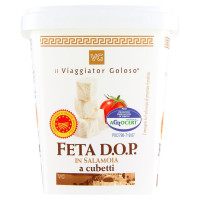 FETA DOP IN SALAMOIA A CUBETTI Il Viaggiator Goloso
