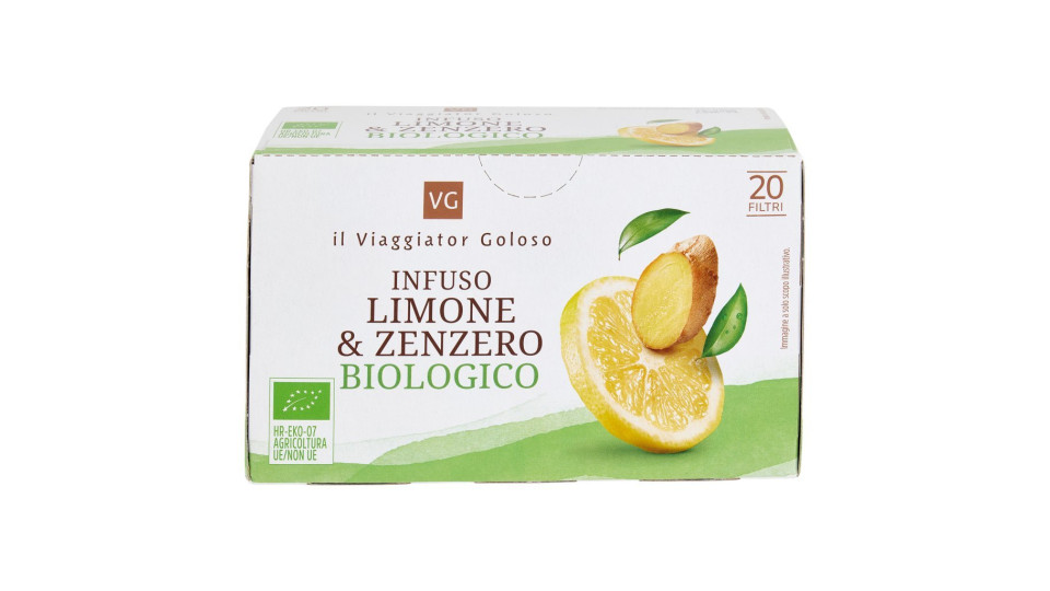 INFUSO ZENZERO E LIMONE 20 FILTRI