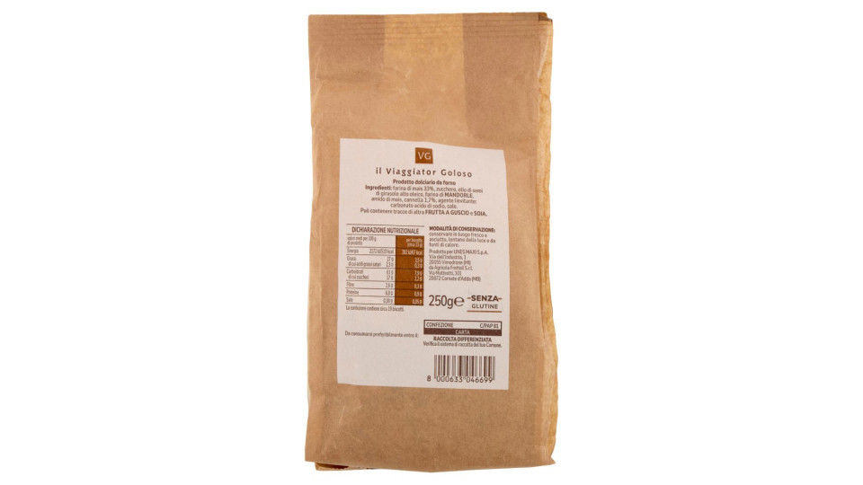 BISCOTTI CON MAIS BLU E CANNELLA 100% Vegetali Senza Glutine il Viaggiator Goloso