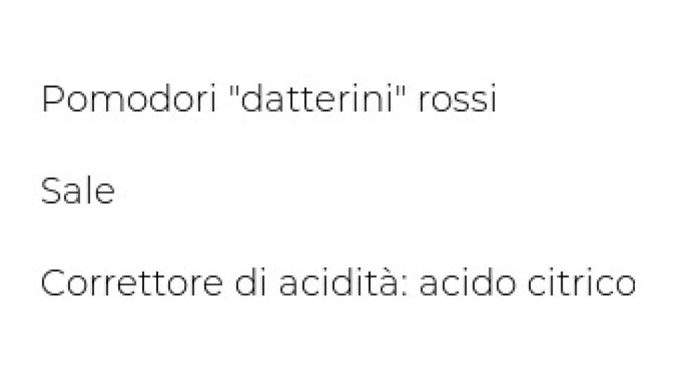 Cirio Le Selezioni Vellutata Dolce Datterino di Sicilia Biologico