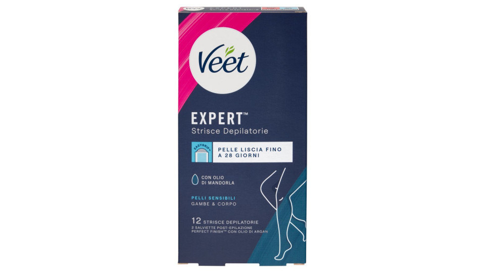 Veet Strisce corpo per pelli sensibili 
