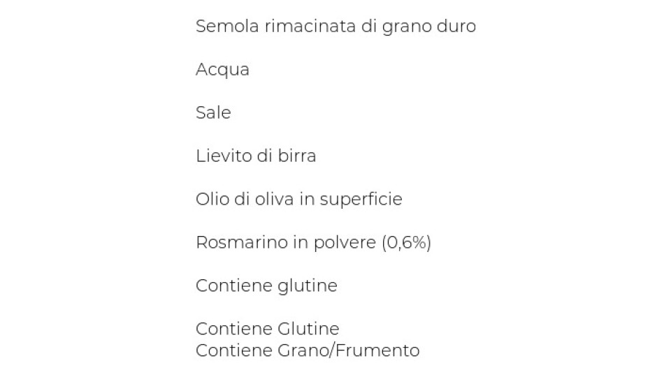 PANE GUTTIAU al Rosmarino
