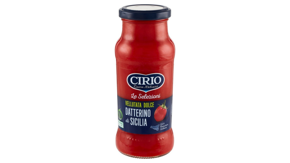 Cirio, Le Selezioni vellutata dolce datterino di Sicilia biologico