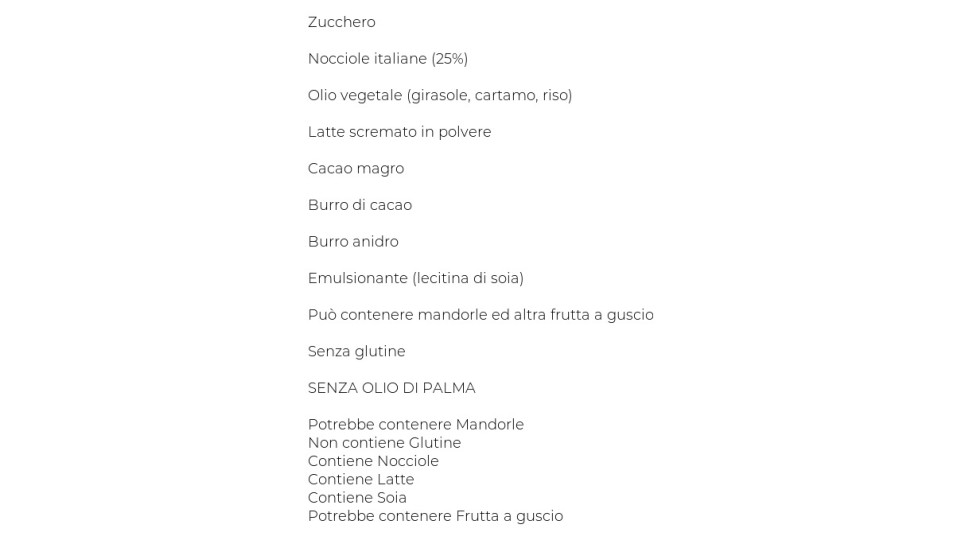 Lindt Nocciole