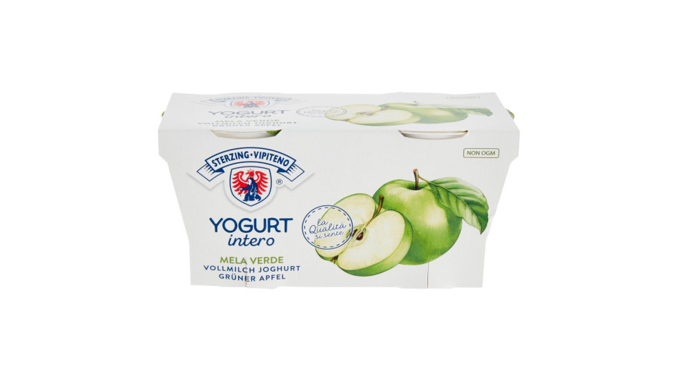 Yogurt intero alla mela