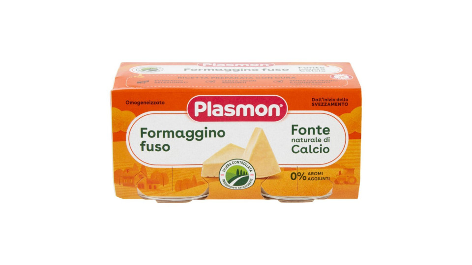 Plasmon Omogeneizzato Formaggino Parmigiano