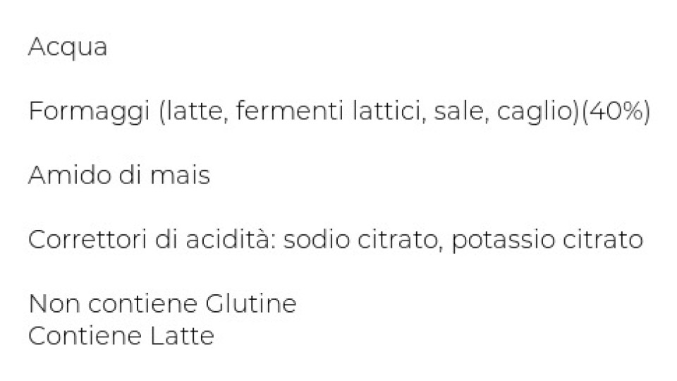 Plasmon Omogeneizzato Formaggino Parmigiano