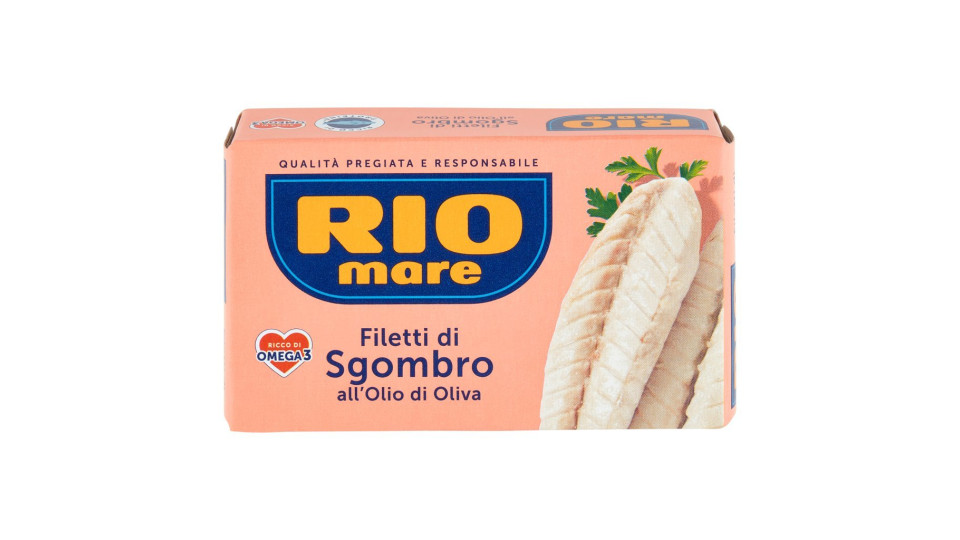 Filetti di Sgombro all'Olio d'Oliva