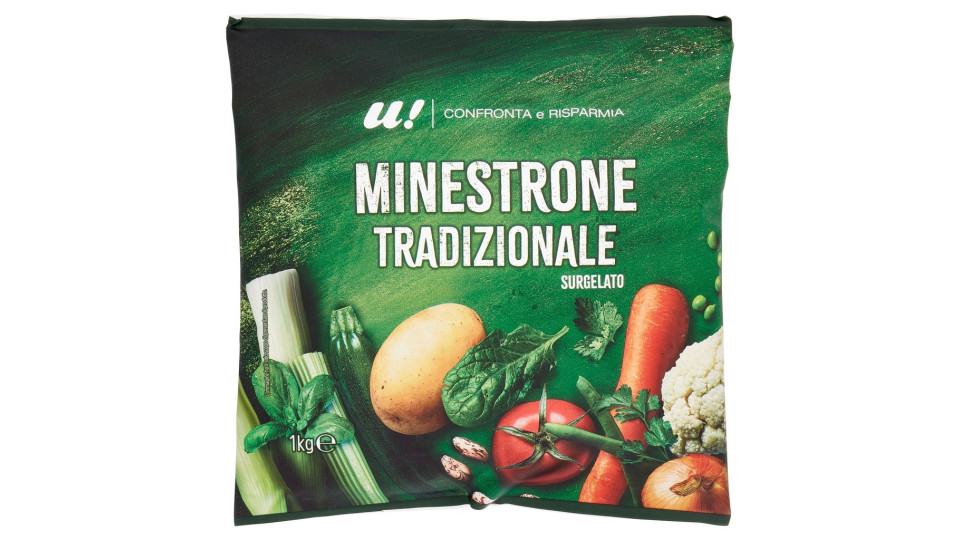 Minestrone tradizionale surgelato U! Confronta & Risparmia