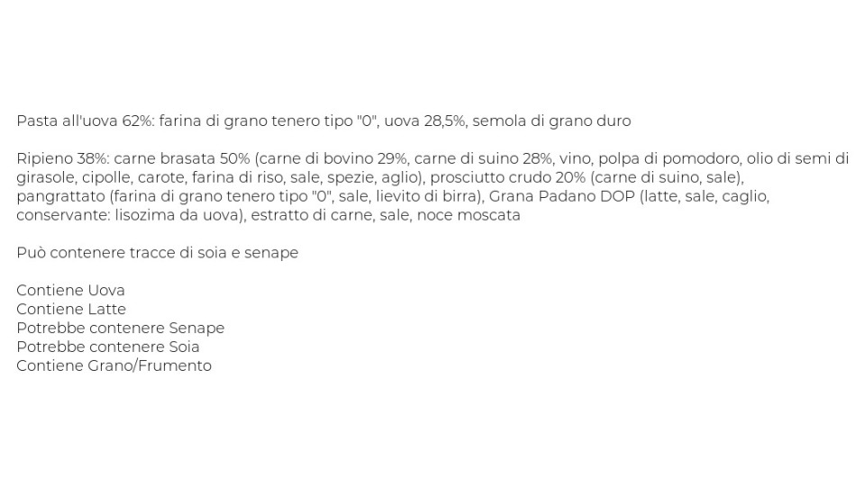 Boni tortellini di carne gr 250