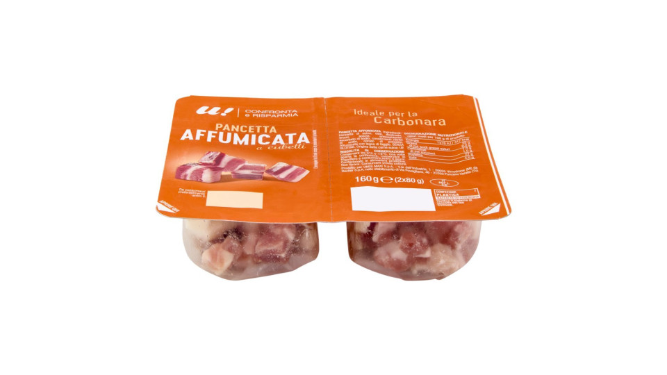 Pancetta affumicata a cubetti Beretta
