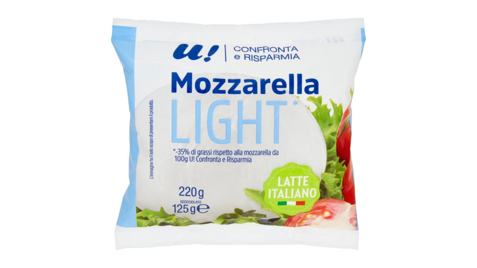 Mozzarella light U! Confronta & Risparmia