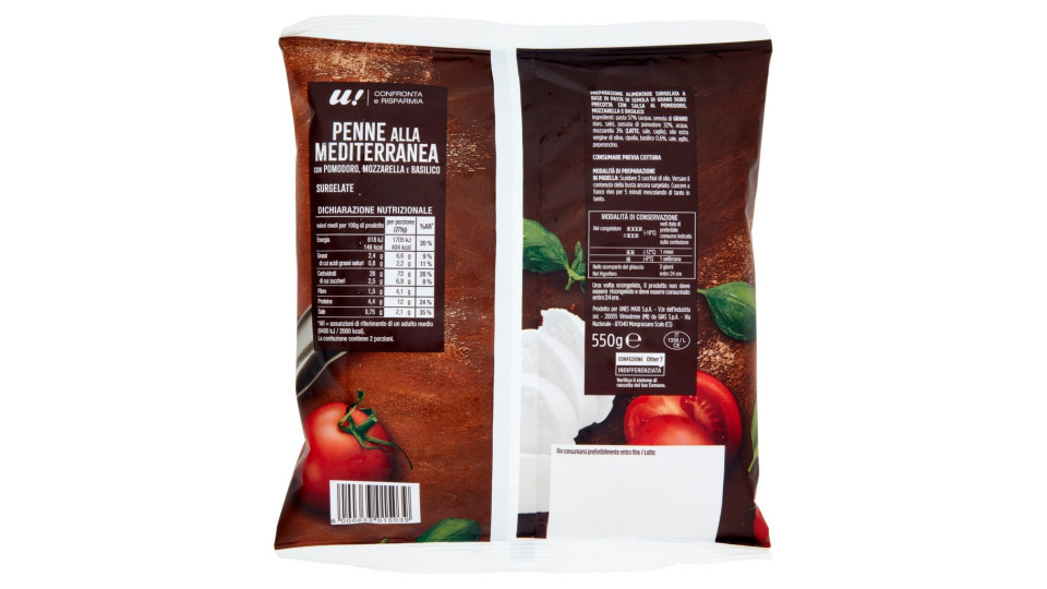 Penne ai 4 formaggi U! Confronta & Risparmia