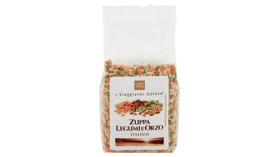ZUPPA DI LEGUMI E ORZO il Viaggiator Goloso