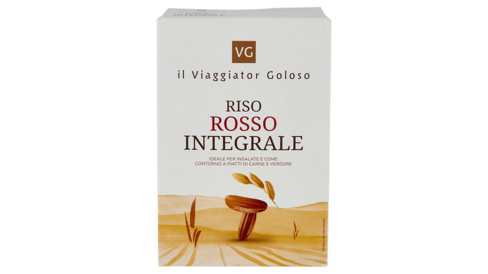 RISO ROSSO INTEGRALE il Viaggiator Goloso