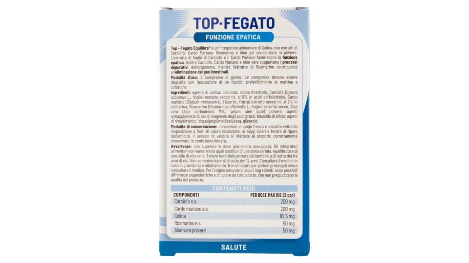 equilibra Top Fegato 30 compresse