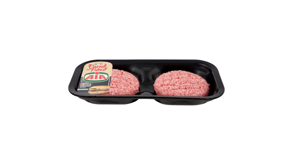 Aia Carne al Fuoco Hamburger di puro suino