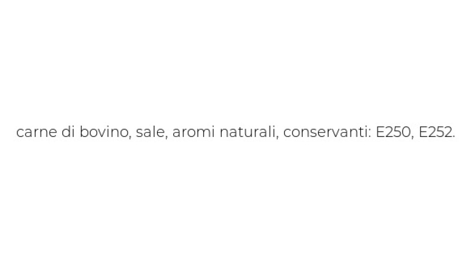 Bresaola della Valtellina Igp Punta d'Anca 