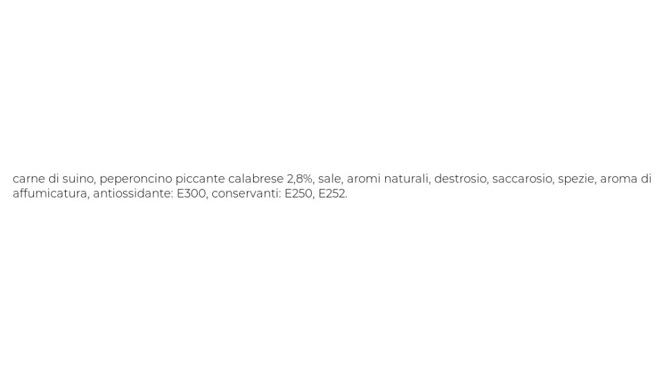 Salame Spianata Piccante