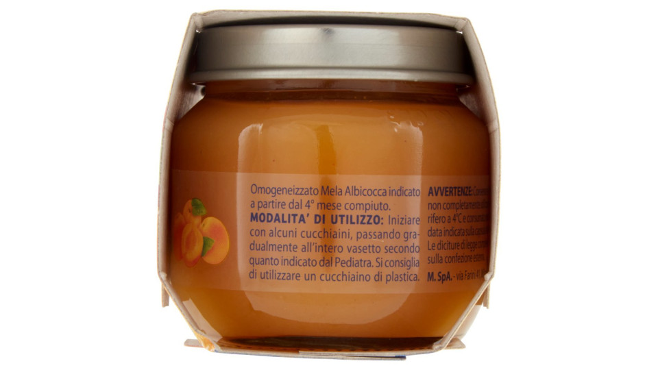 Mellin - Omogeneizzato, Mela Albicocca