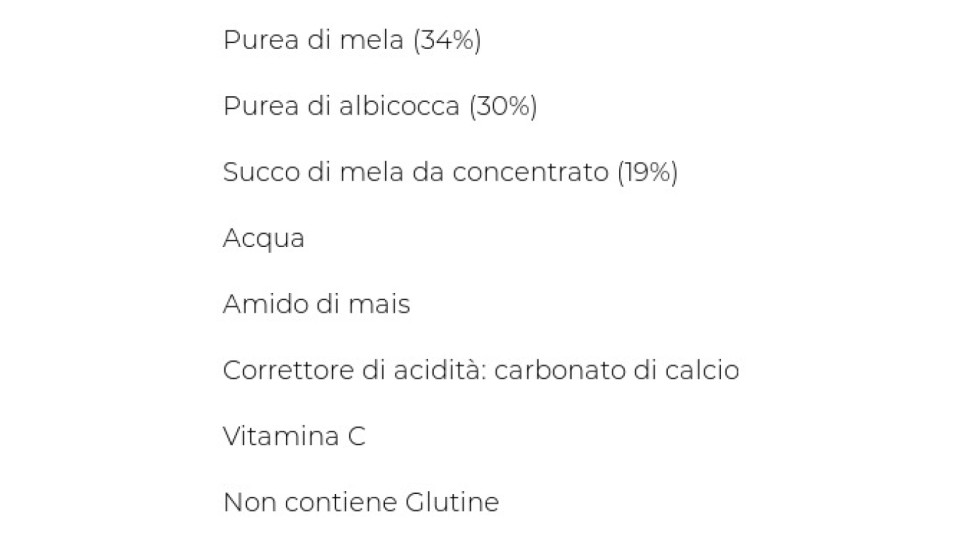 Mellin - Omogeneizzato, Mela Albicocca
