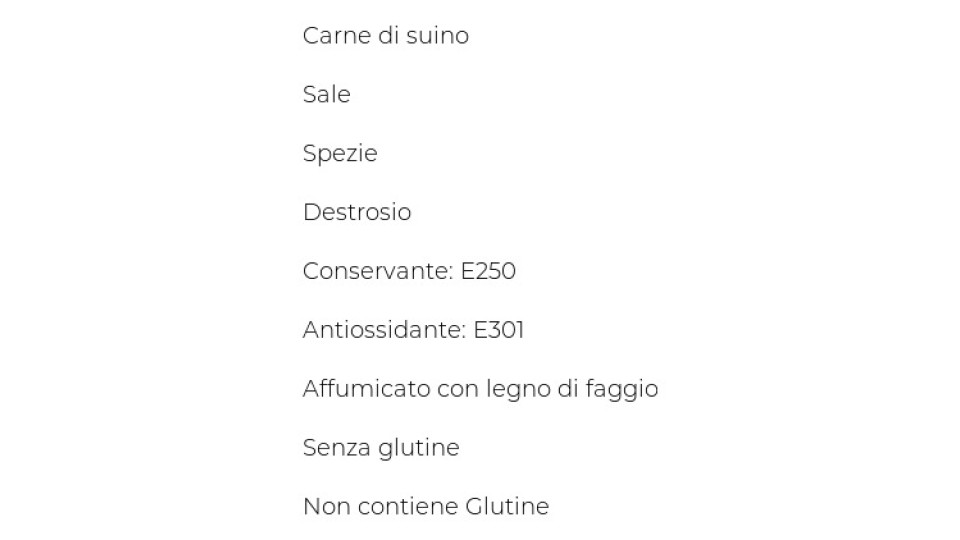 SPECK ALTO ADIGE IGP