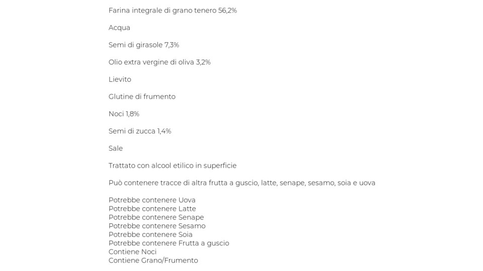 Pan Bauletto Integrale