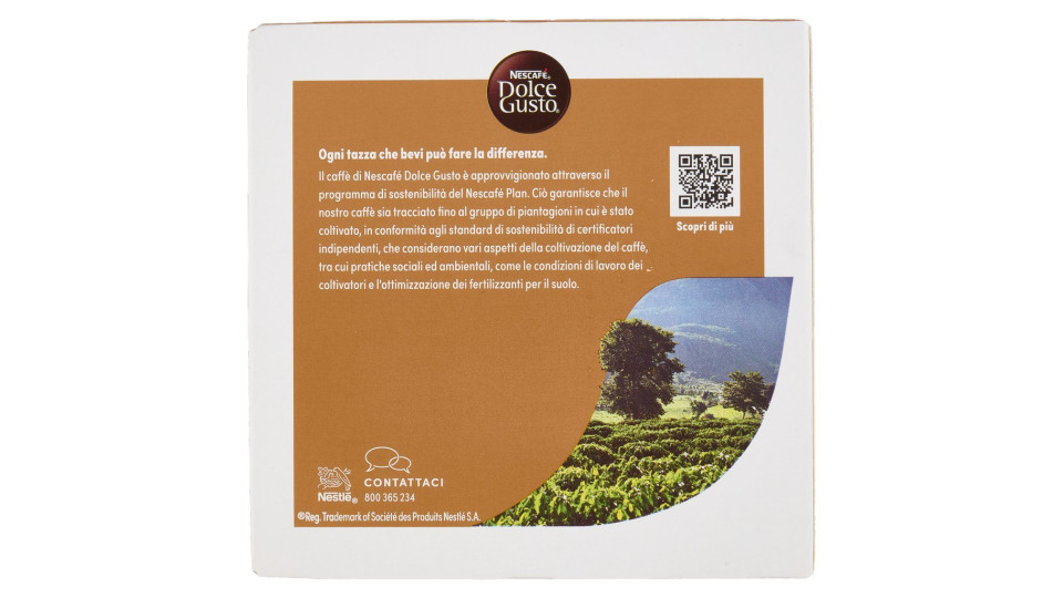 NESCAFÉ DOLCE GUSTO CORTADO ESPRESSO MACCHIATO DECAFFEINATO caffè macchiato decaffeinato