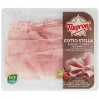 Negroni, Cotto Stella prosciutto cotto di alta qualità a fette