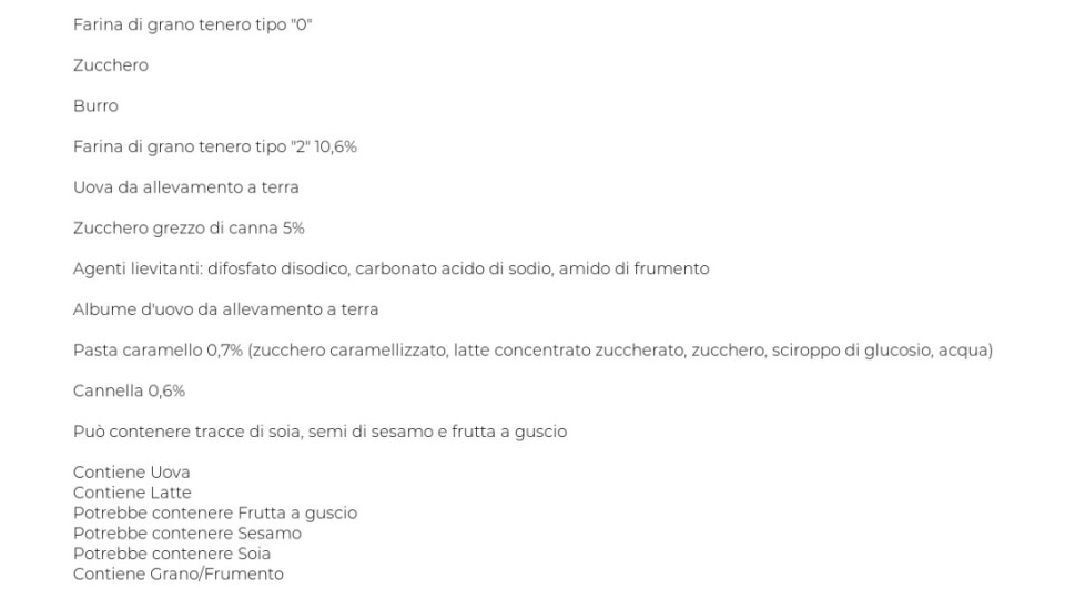 BISCOTTI ARTIGIANALI CON CARAMELLO E CANNELLA VG