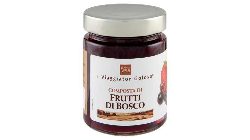 COMPOSTA DI FRUTTI DI BOSCO Il Viaggiator Goloso BIO