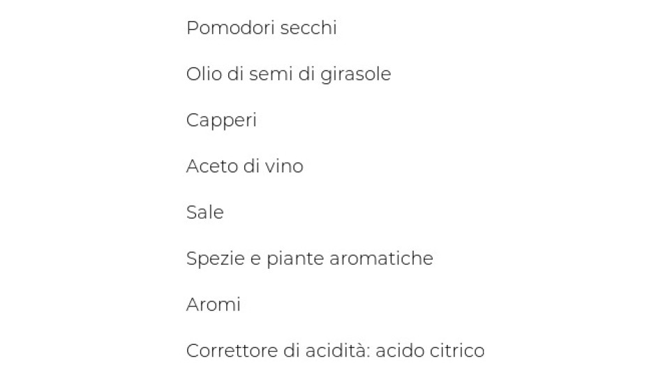 Neri, pomodori marinati