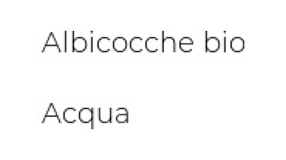 Semplicemente Frutta Albicocche