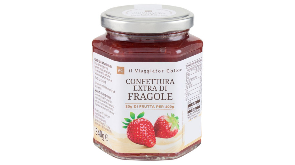 Il Viaggiator Goloso, Confettura Extra di Fragole