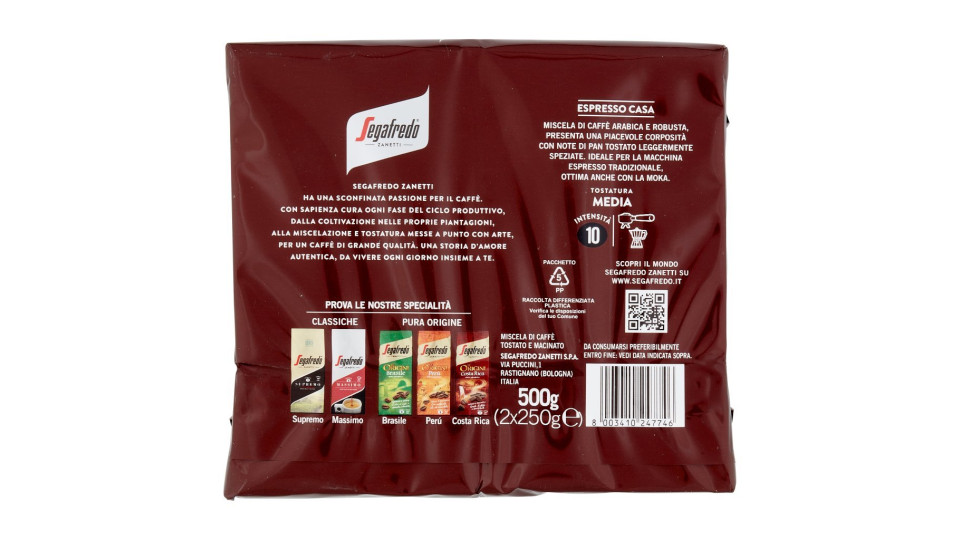 Segafredo Zanetti Espresso Casa