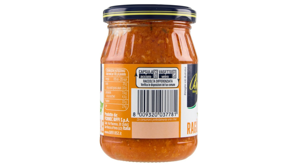 Biffi, 100% vegetale pesto con tofu senza aglio