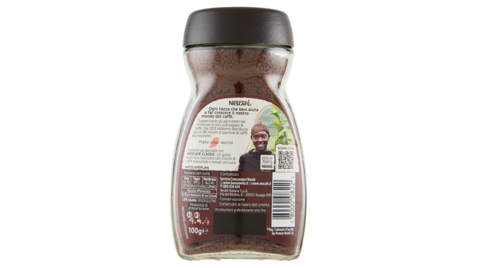 NESCAFÉ CLASSIC Caffè solubile barattolo