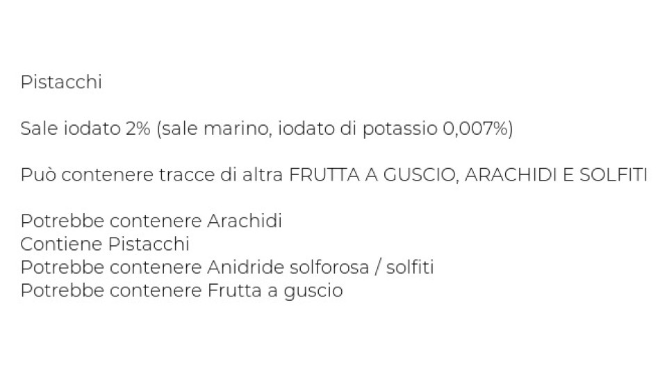 Pistacchi Con Guscio Tostati Salati - Il Viaggiator Goloso