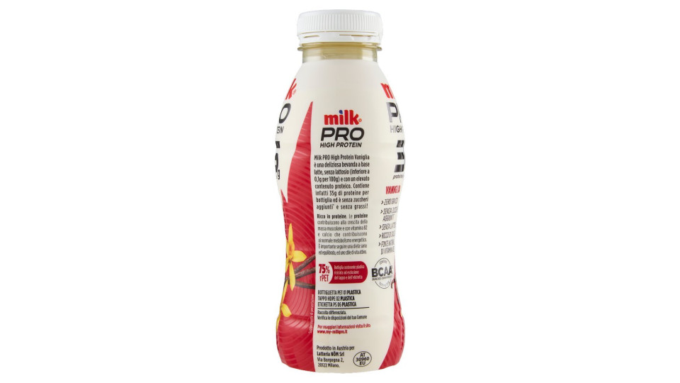 Milk, PRO 35g high protein vaniglia